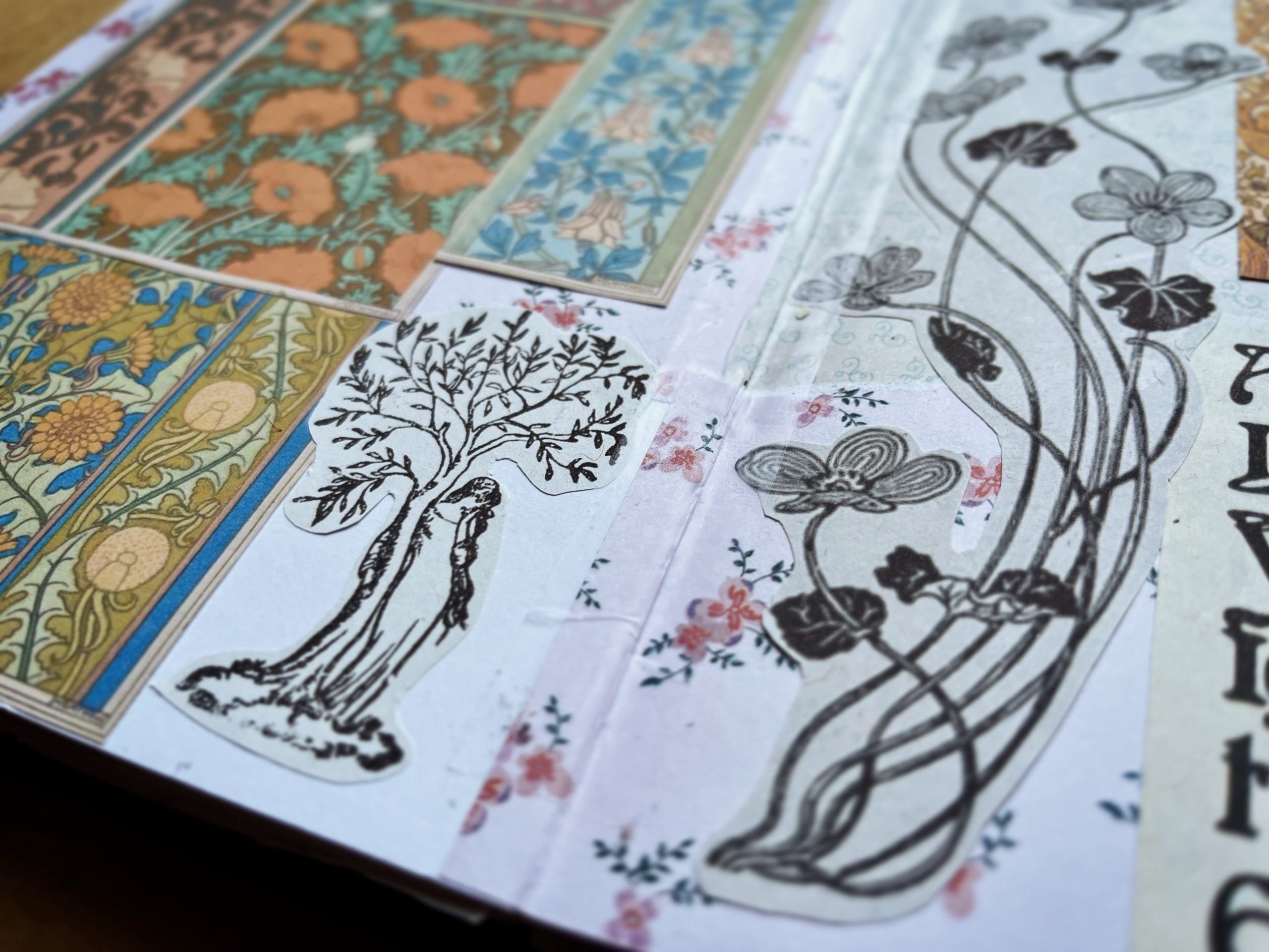 binding my own sketchbook